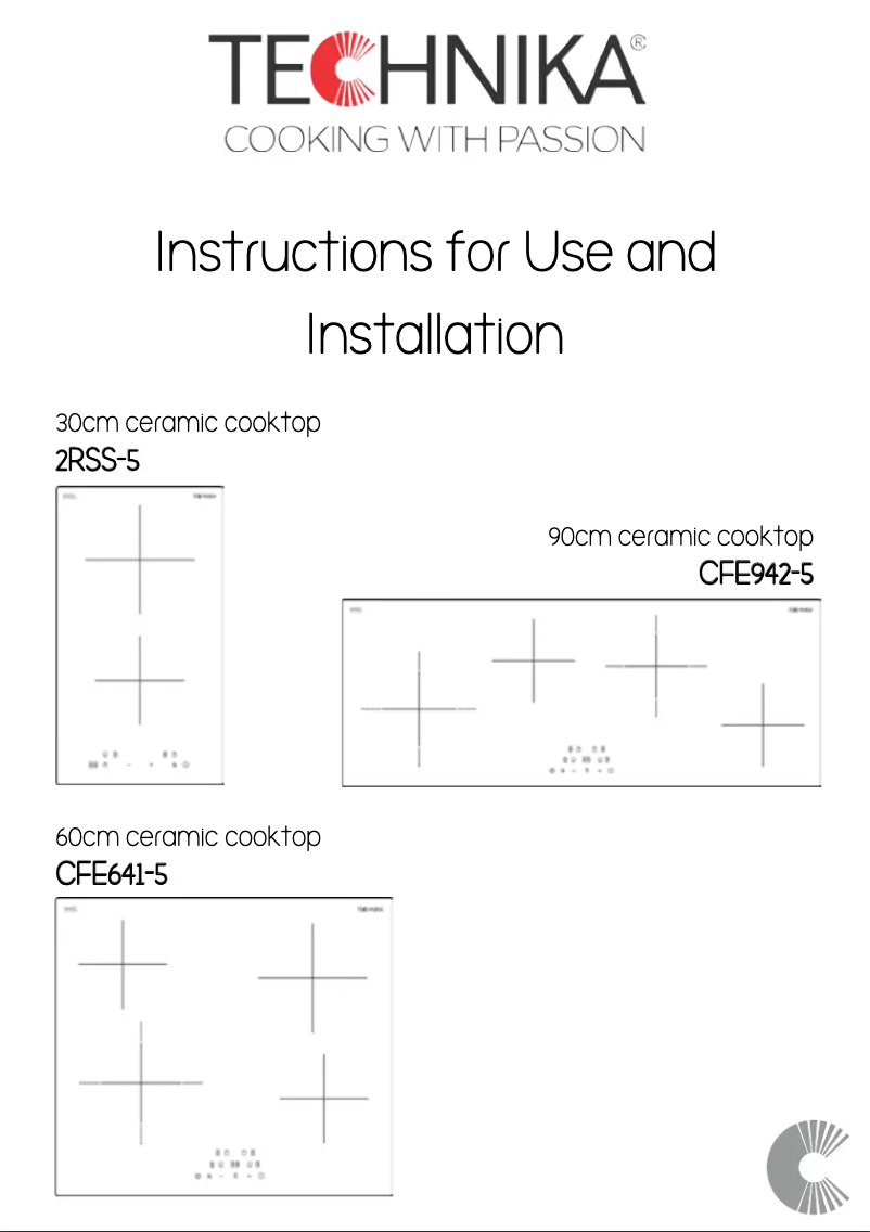 Image de la première page du manuel de l'appareil 2RSS-5