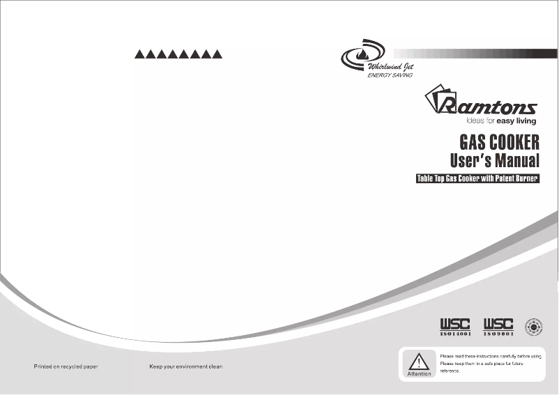 Page n°1 - Manuel utilisateur Ramtons RG/504