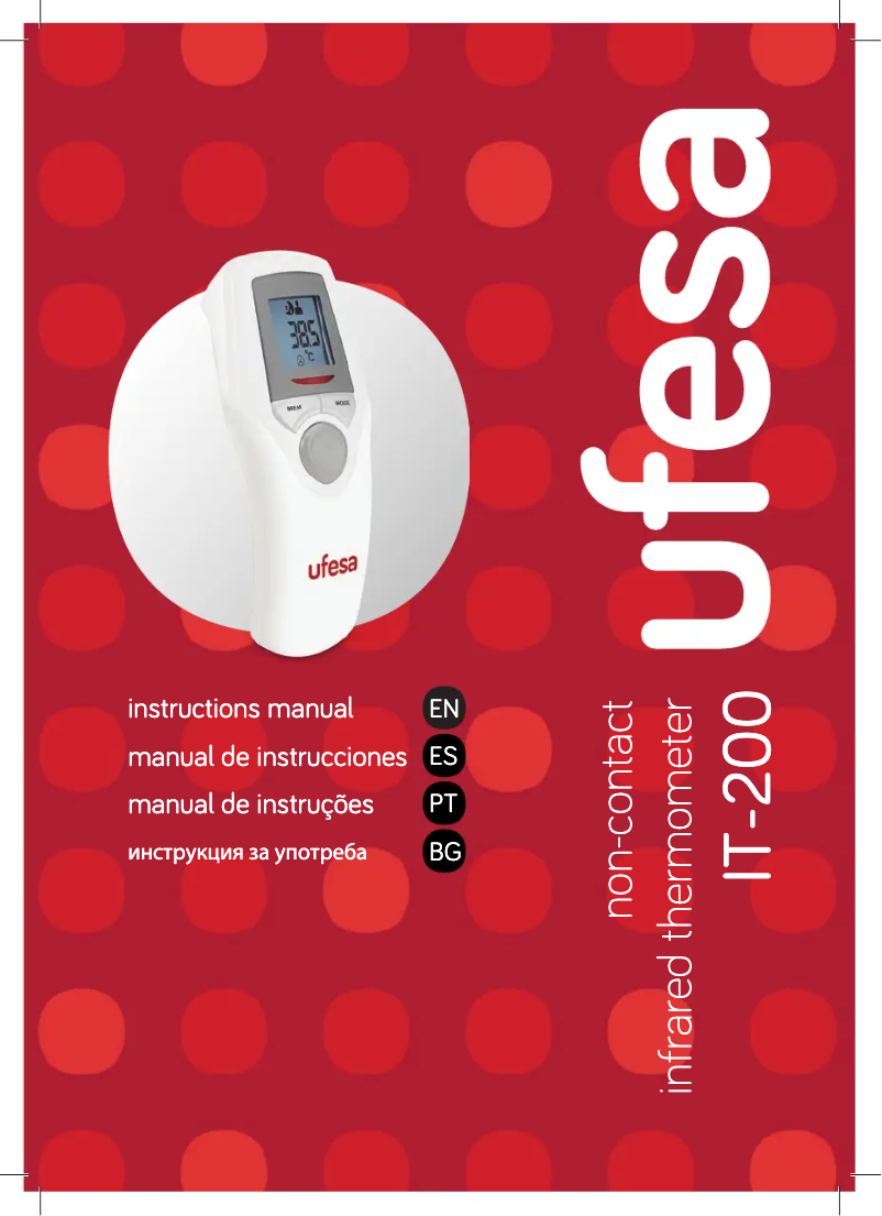 Image de la première page du manuel de l'appareil IT-200