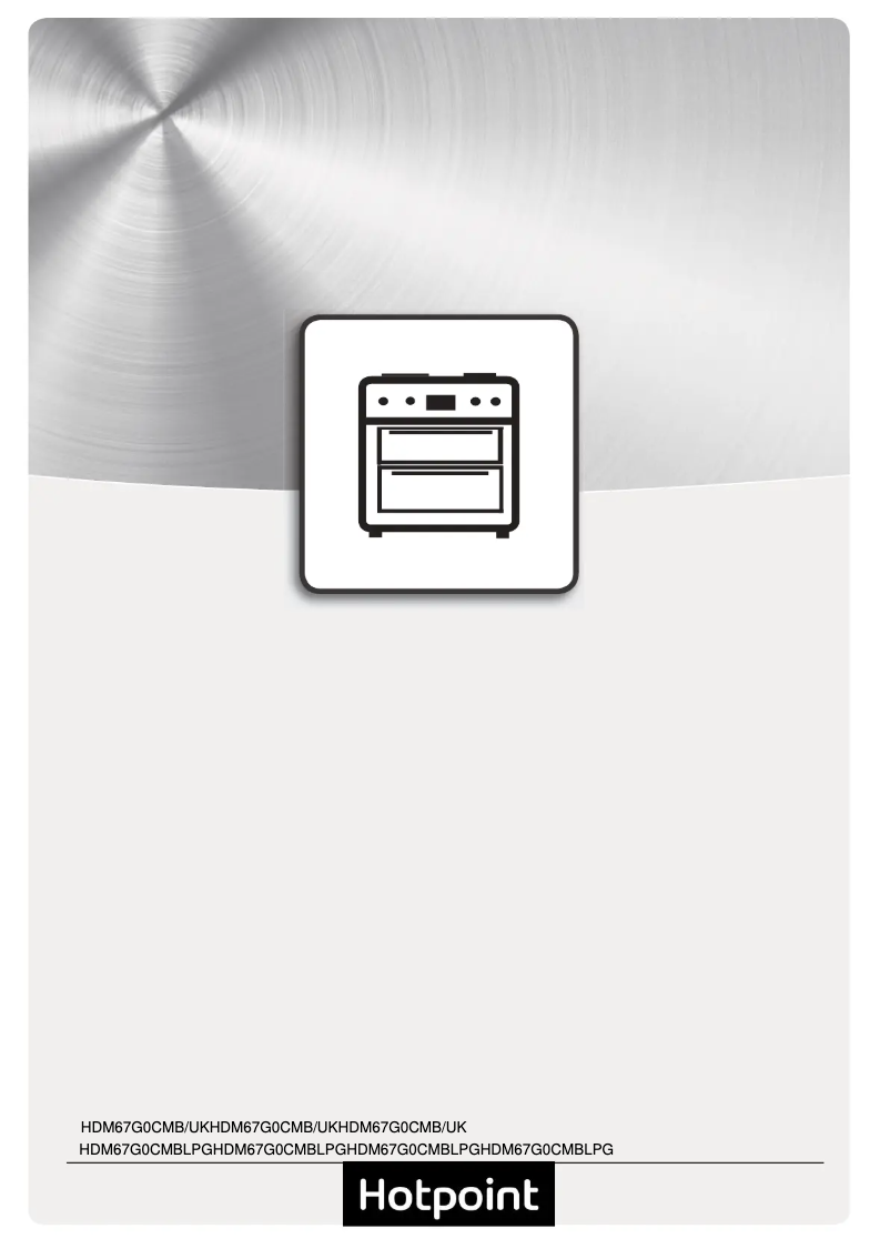 Page n°1 - Instructions / montage Hotpoint HDM67G0CMB/UK