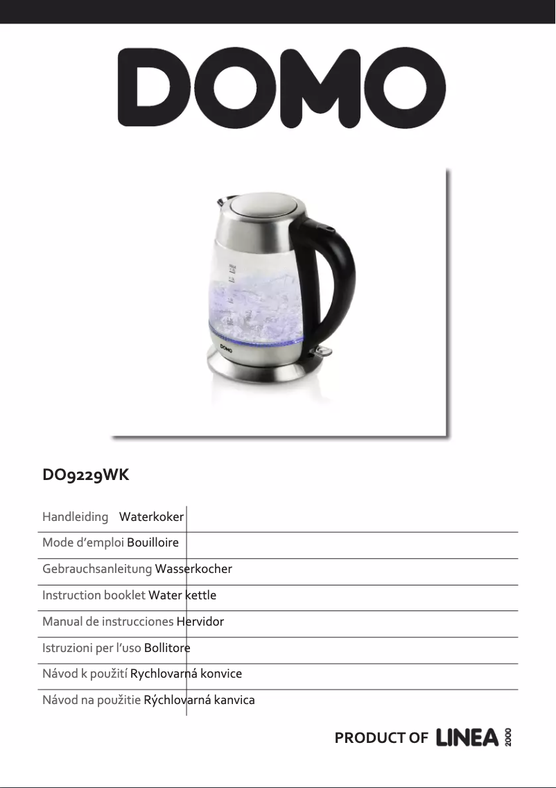 Page n°1 - Manuel utilisateur Domo DO9229WK