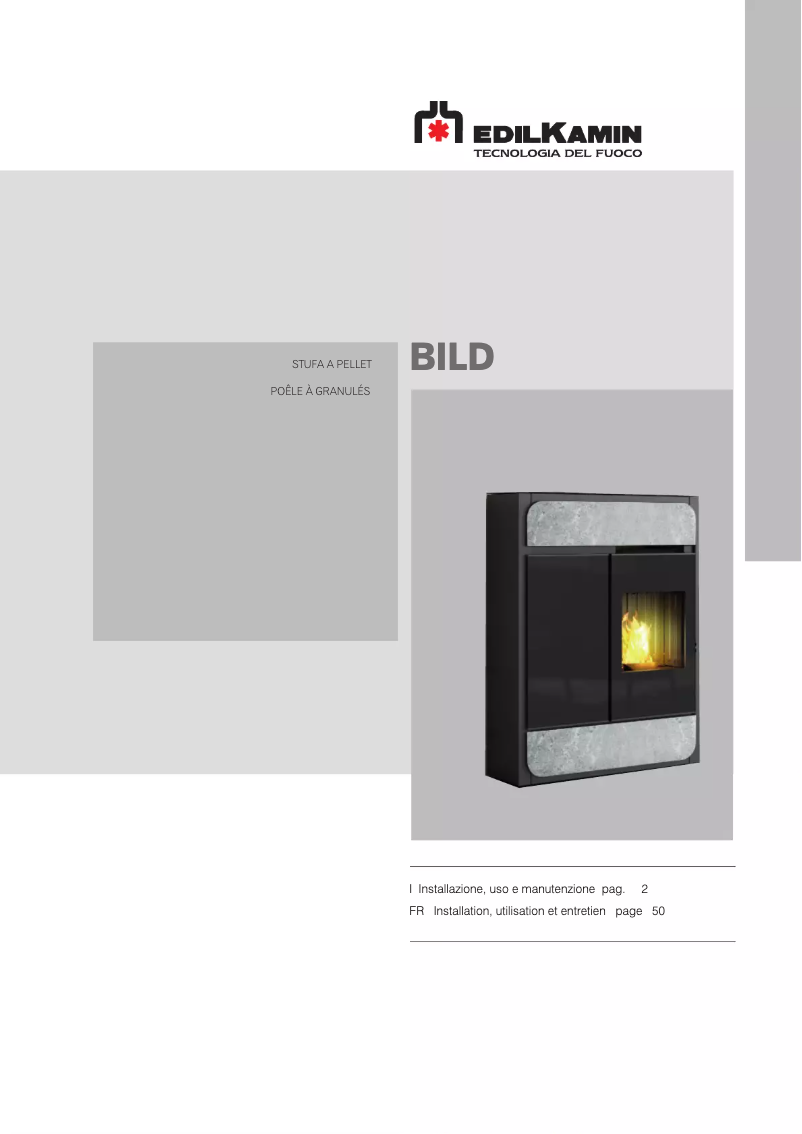 Page n°1 - Manuel utilisateur Edilkamin BILD