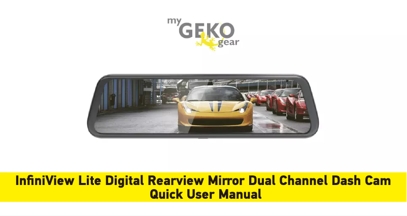 Imagen de la primera página del manual del dispositivo Infiniview Lite