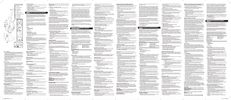 Page 1 de la notice Manuel utilisateur Tritton SwitchBlade