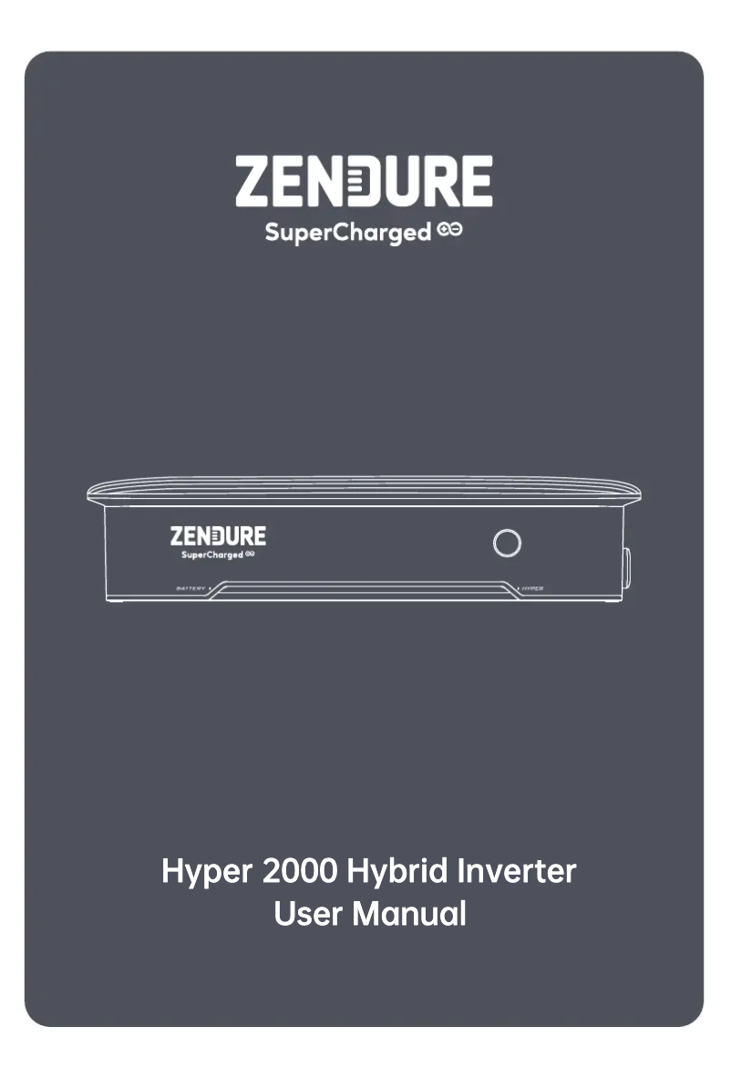 Page n°1 - Manuel utilisateur Zendure AB2000