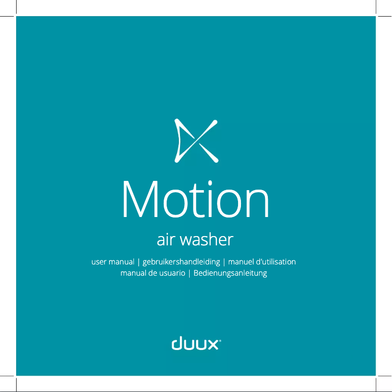 Page n°1 - Manuel utilisateur Duux Motion DXAW03