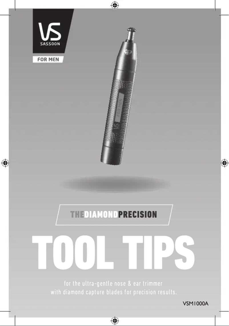 Page n°1 - Manuel utilisateur VS Sassoon Diamond Precision VSM1000A