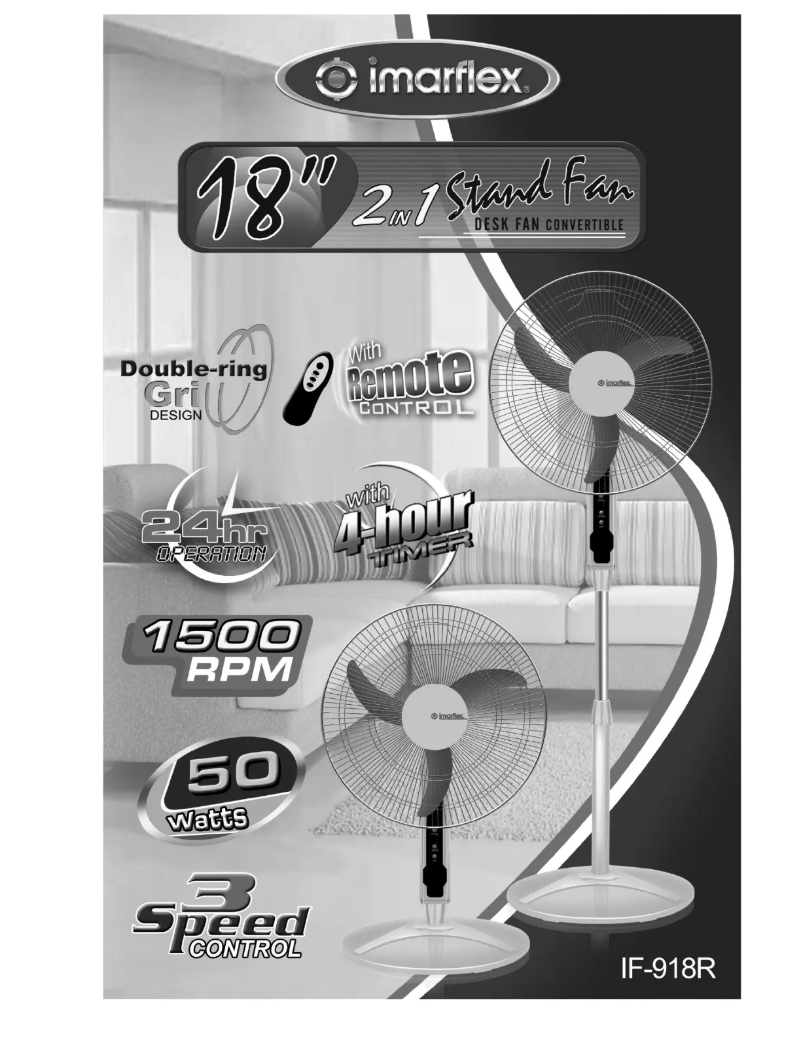 Página 1 del manual Manual de usuario Imarflex IF-918R