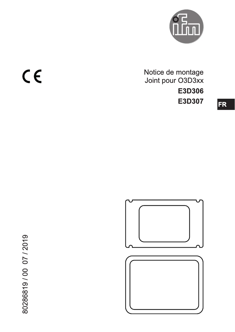 Image de la première page du manuel de l'appareil E3D306