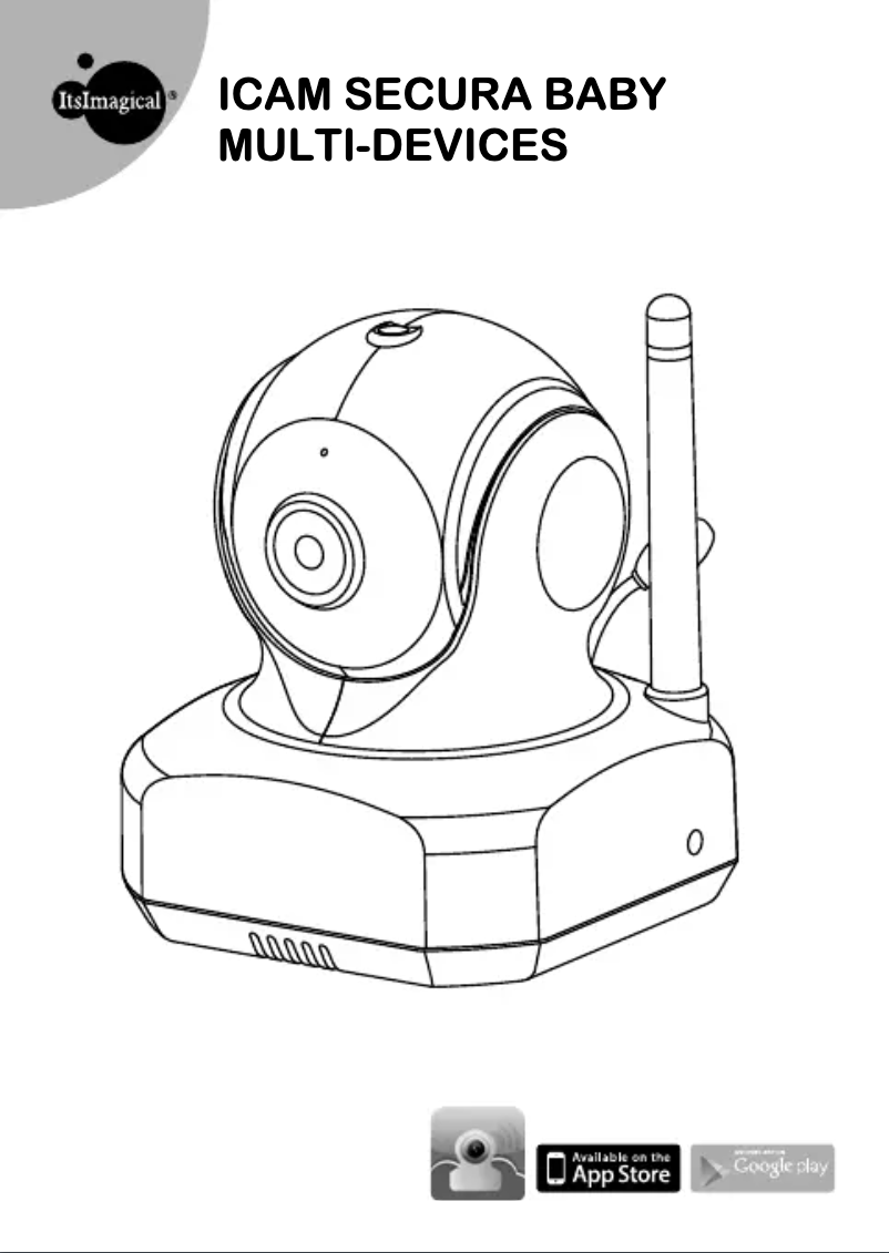 Page 1 de la notice Manuel utilisateur ItsImagical ICam Secura