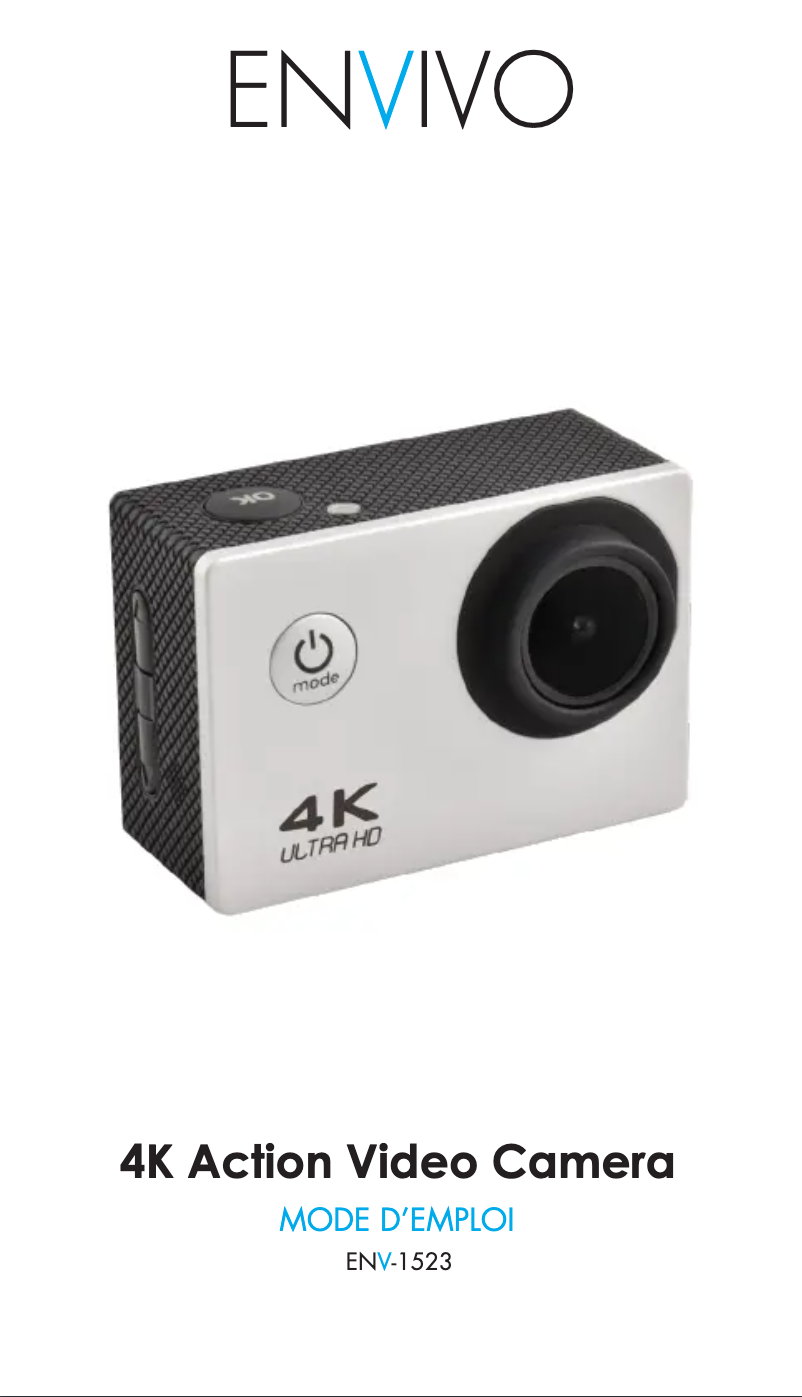 Page 1 de la notice Manuel utilisateur Envivo ENV-1523