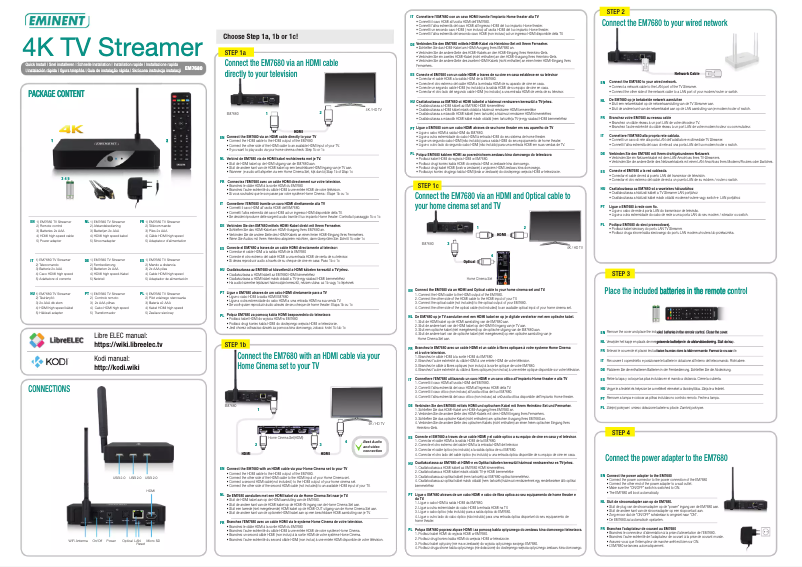 Image de la première page du manuel de l'appareil EM7680