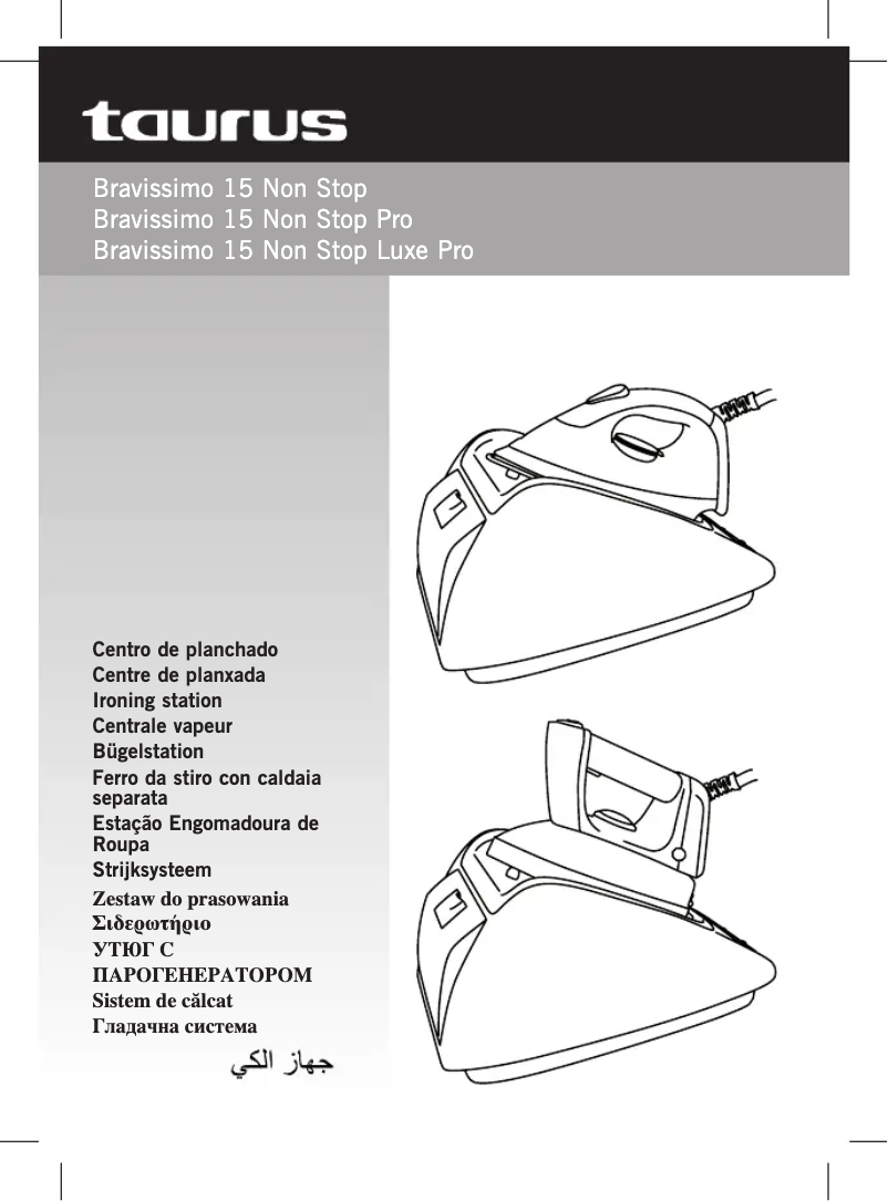 Page 1 de la notice Manuel utilisateur Taurus Bravissimo 15