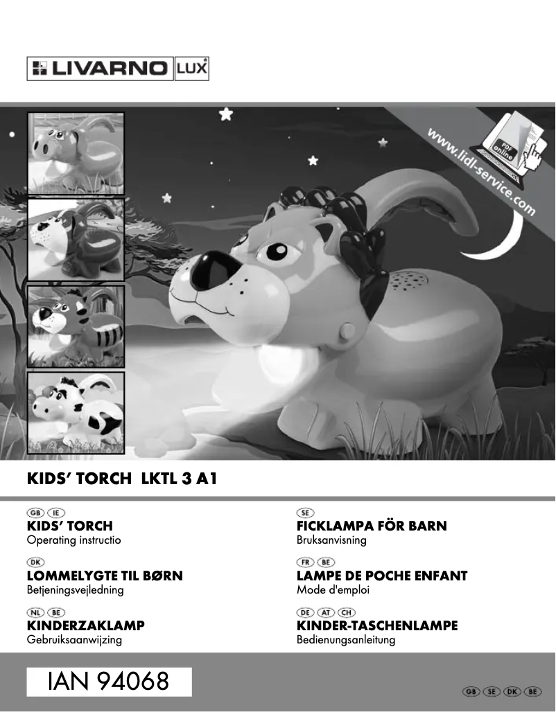 Image de la première page du manuel de l'appareil LKTL 3 A1