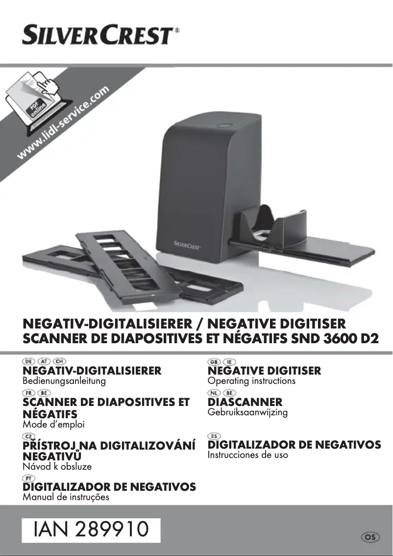 Image de la première page du manuel de l'appareil SND 3600 D2