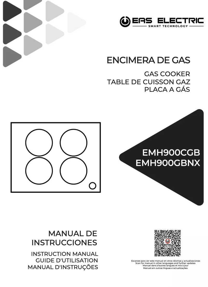 Image de la première page du manuel de l'appareil EMH900GBNX