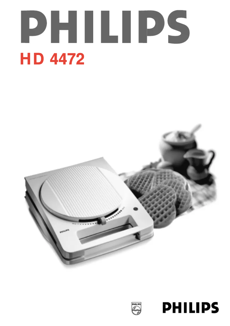 Imagen de la primera página del manual del dispositivo HD4472