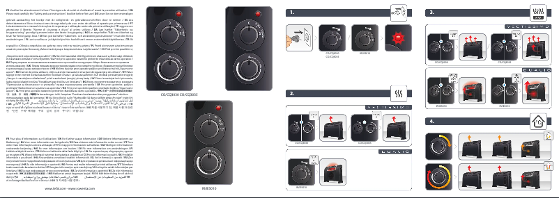 Imagen de la primera página del manual del dispositivo Vectissimo CQ3031