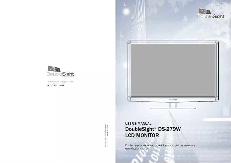 Página 1 del manual Manual de usuario DoubleSight DS-279W