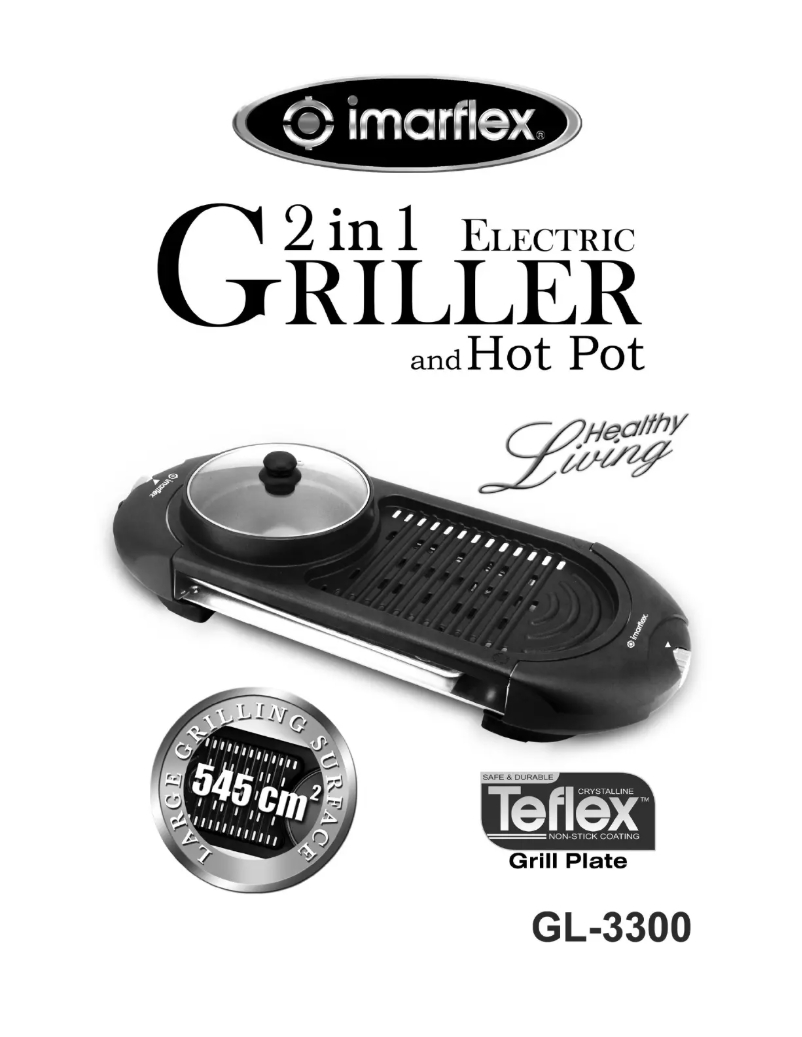 Page 1 de la notice Manuel utilisateur Imarflex GL-3300