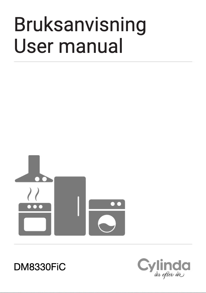 Page 1 de la notice Manuel utilisateur Cylinda DM8330FIC