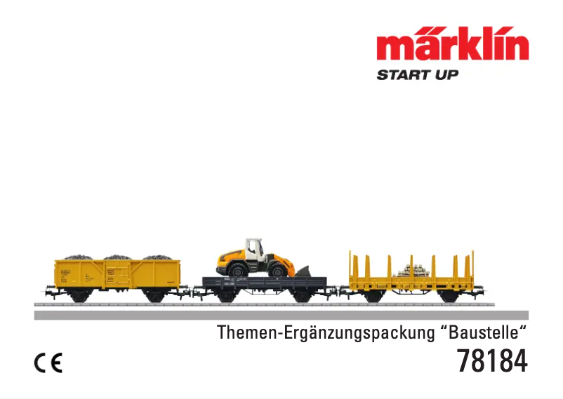 Página 1 del manual Manual de usuario Märklin 78184