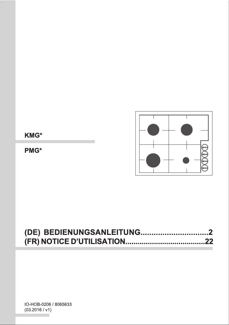 Page 1 de la notice Manuel utilisateur Amica KMG 13171 S