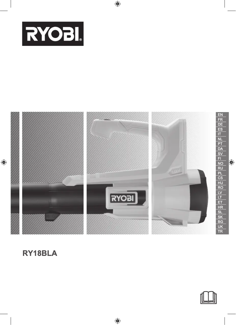 Page n°1 - Manuel utilisateur RYOBI One+ RY18BLA