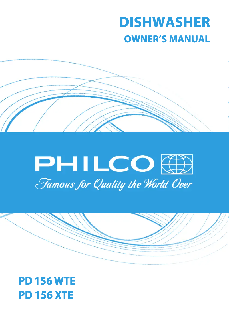 Page n°1 - Manuel utilisateur Philco PD 156 WTE
