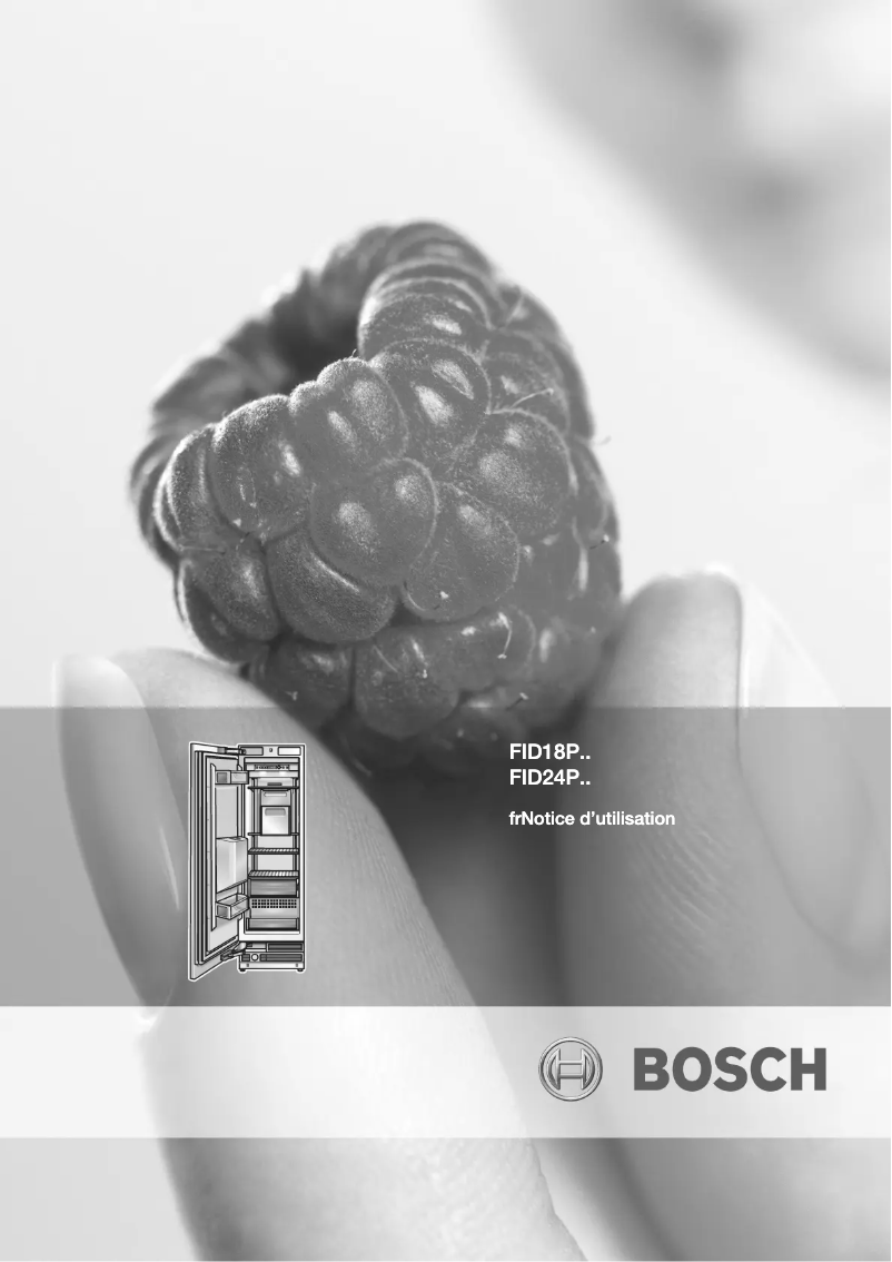 Page n°1 - Manuel utilisateur Bosch FID18P30