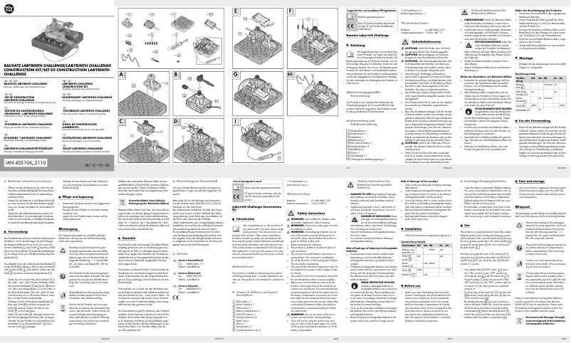 Página 1 del manual Manual de usuario Playtive HG09340