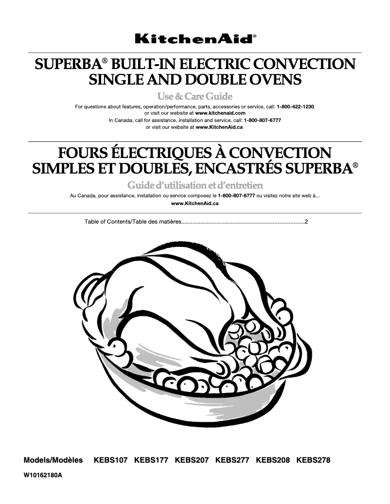 Image de la première page du manuel de l'appareil Architect KEBS207SWH