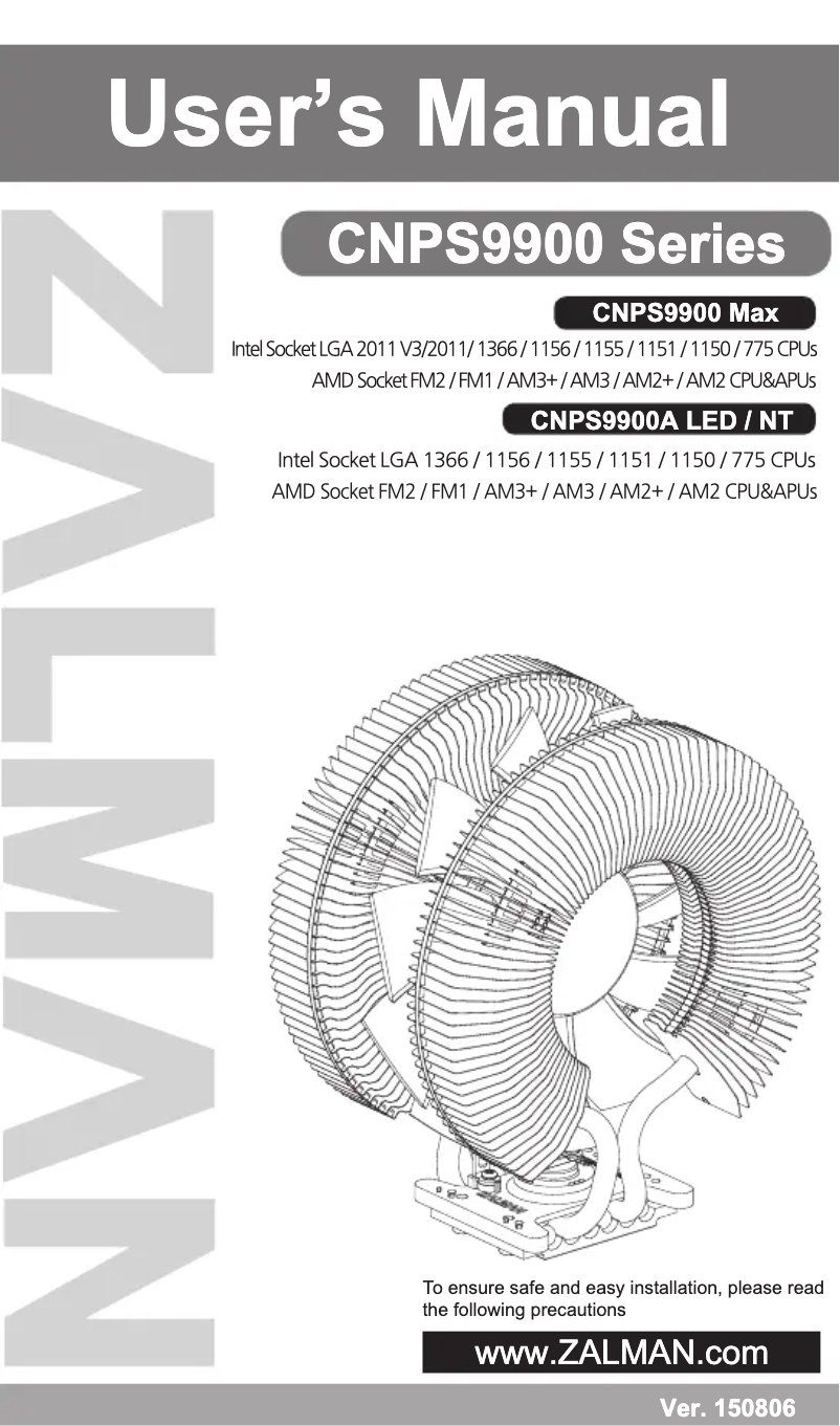 Image de la première page du manuel de l'appareil CNPS9900 MAX