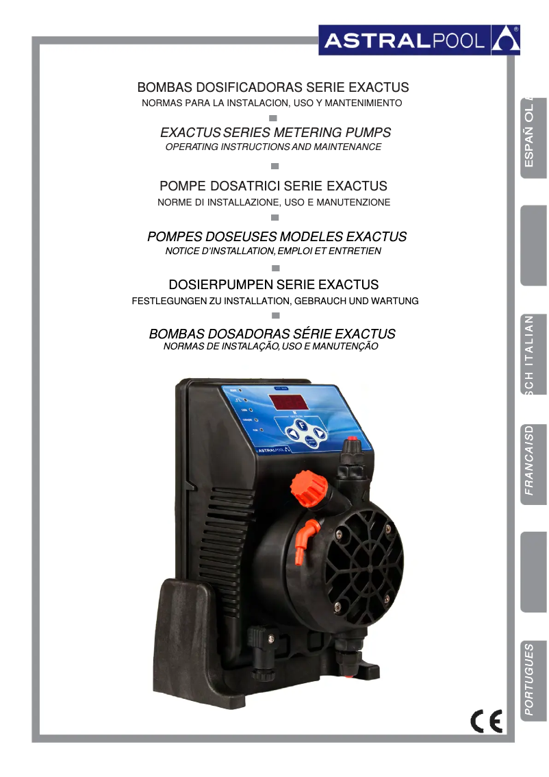 Page 1 de la notice Manuel utilisateur AstralPool 57159