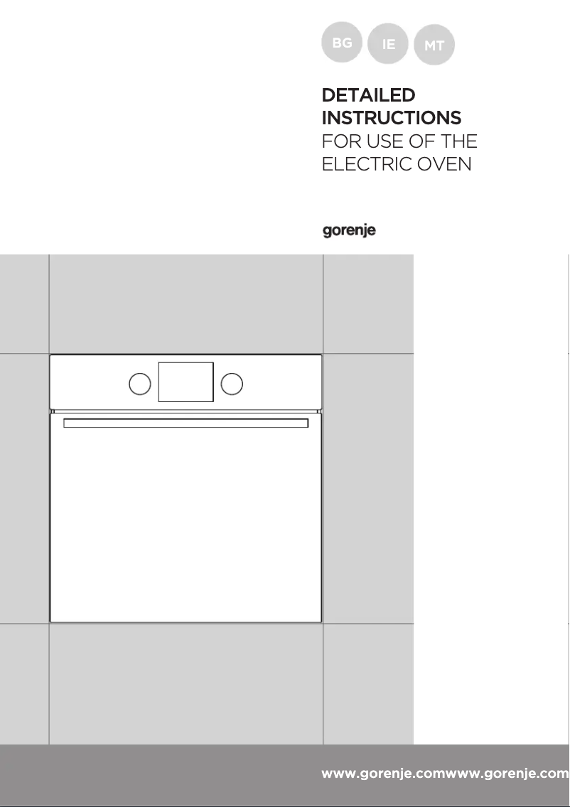 Image de la première page du manuel de l'appareil BO636E11X