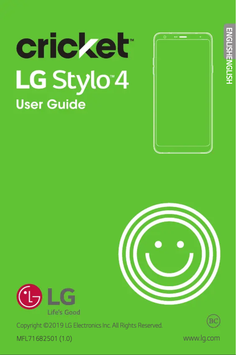 Page n°1 - Manuel utilisateur LG Stylo 4