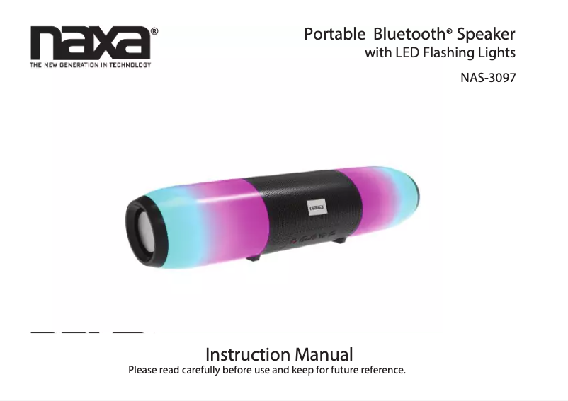 Página 1 del manual Manual de usuario Naxa NAS-3097