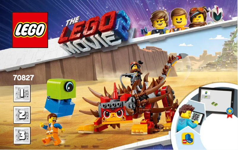 Page 1 de la notice Manuel utilisateur Lego Movie 2 70827