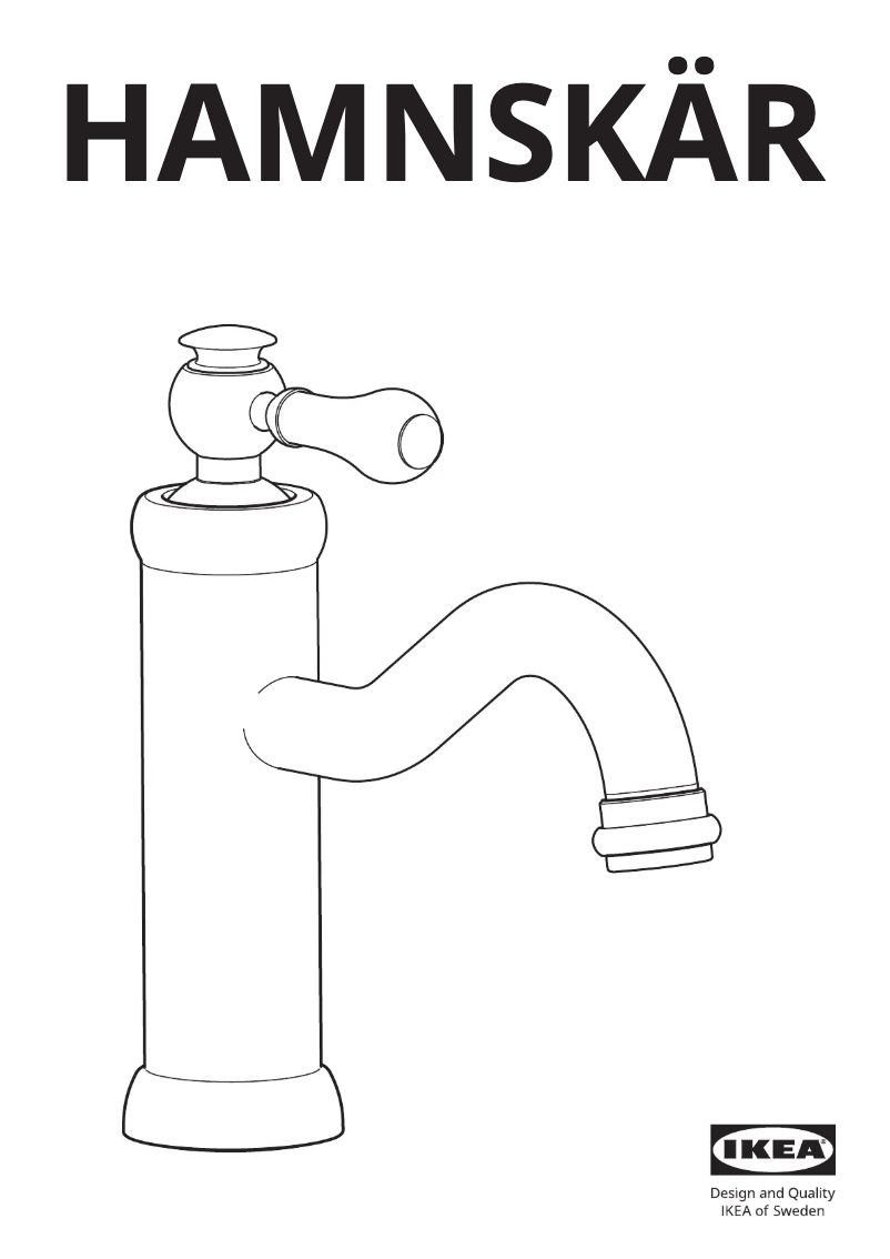 Image de la première page du manuel de l'appareil HAMNSKÄR 105.327.10