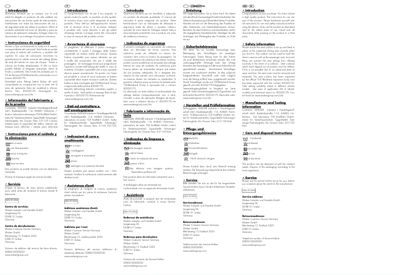 Page 1 de la notice Manuel utilisateur Ultimate Speed IAN 91694