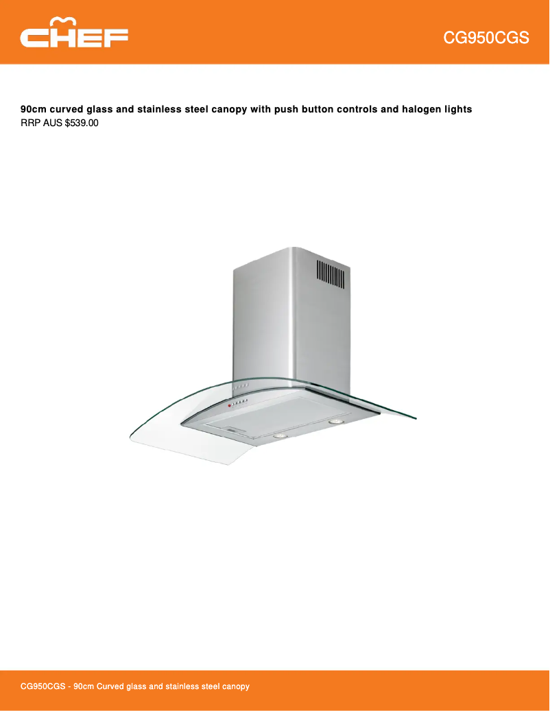 Imagen de la primera página del manual del dispositivo CG950CGS