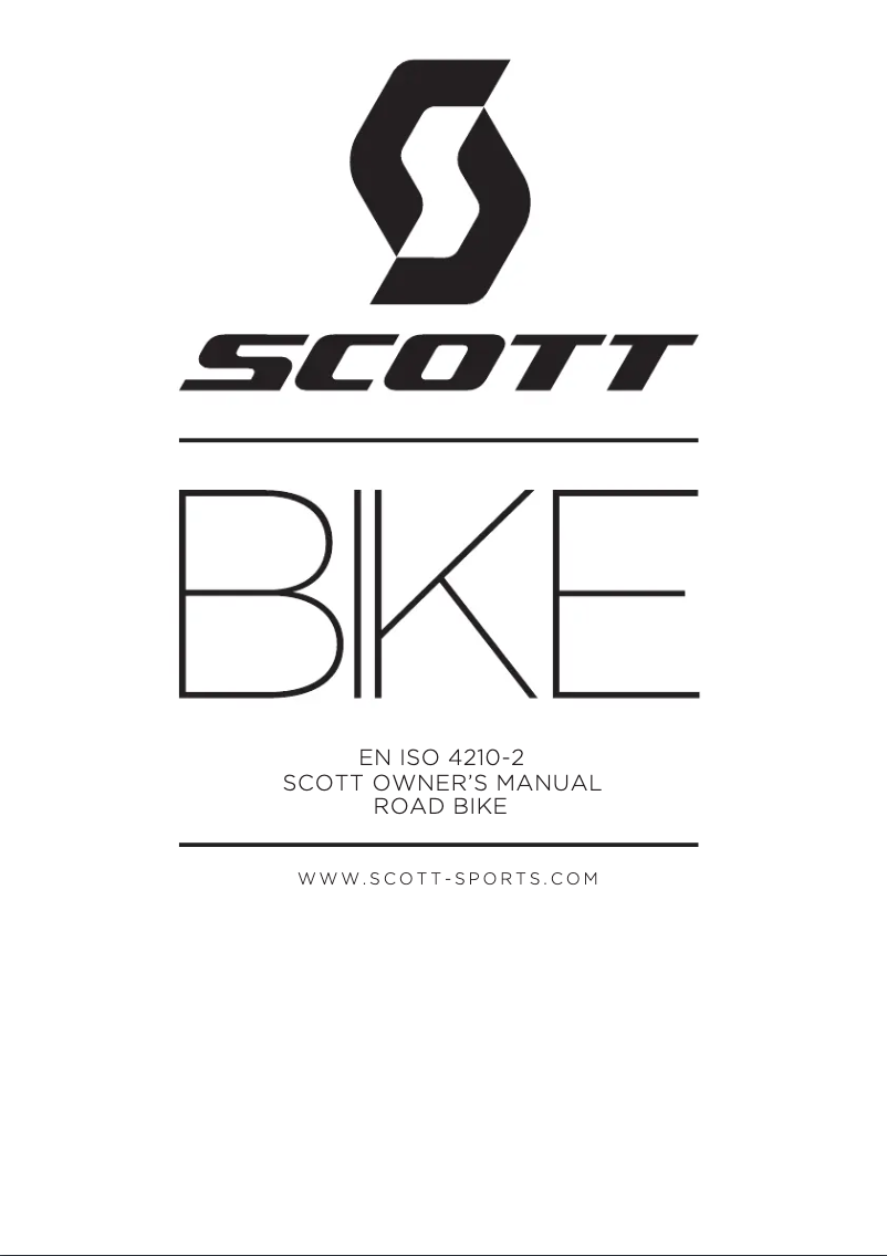 Page n°1 - Manuel utilisateur Scott Contessa Addict 35