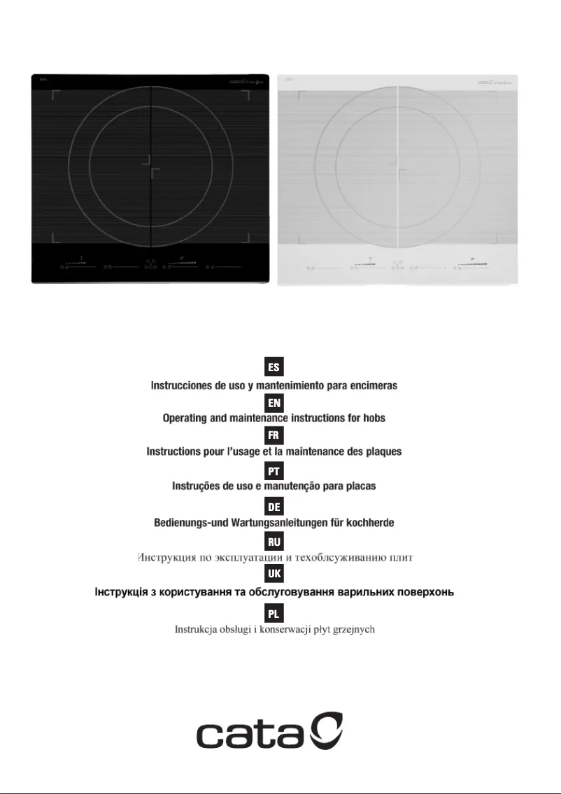 Page 1 de la notice Manuel utilisateur CATA GIGA 600 WH
