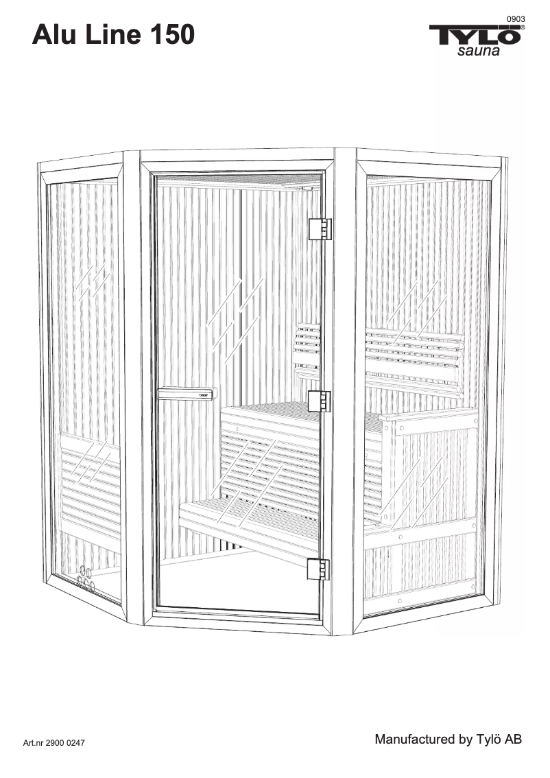 Image de la première page du manuel de l'appareil Alu Line 150