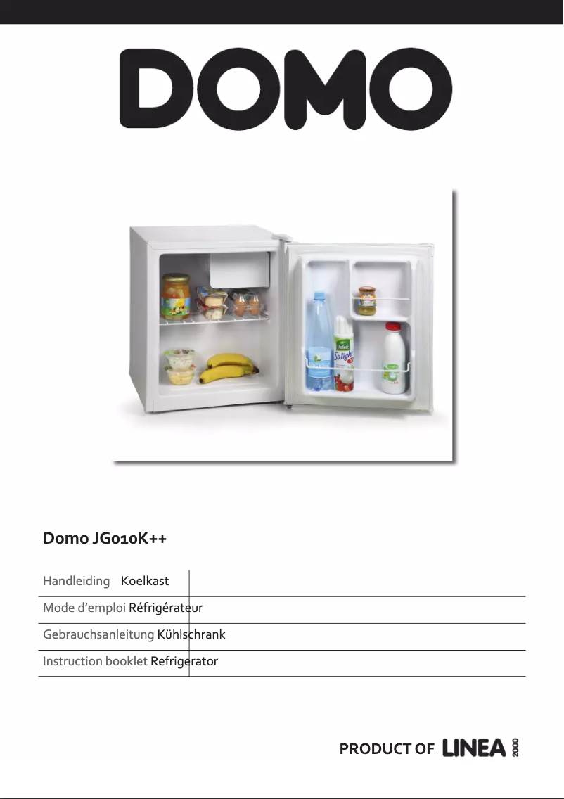 Image de la première page du manuel de l'appareil JG010K++