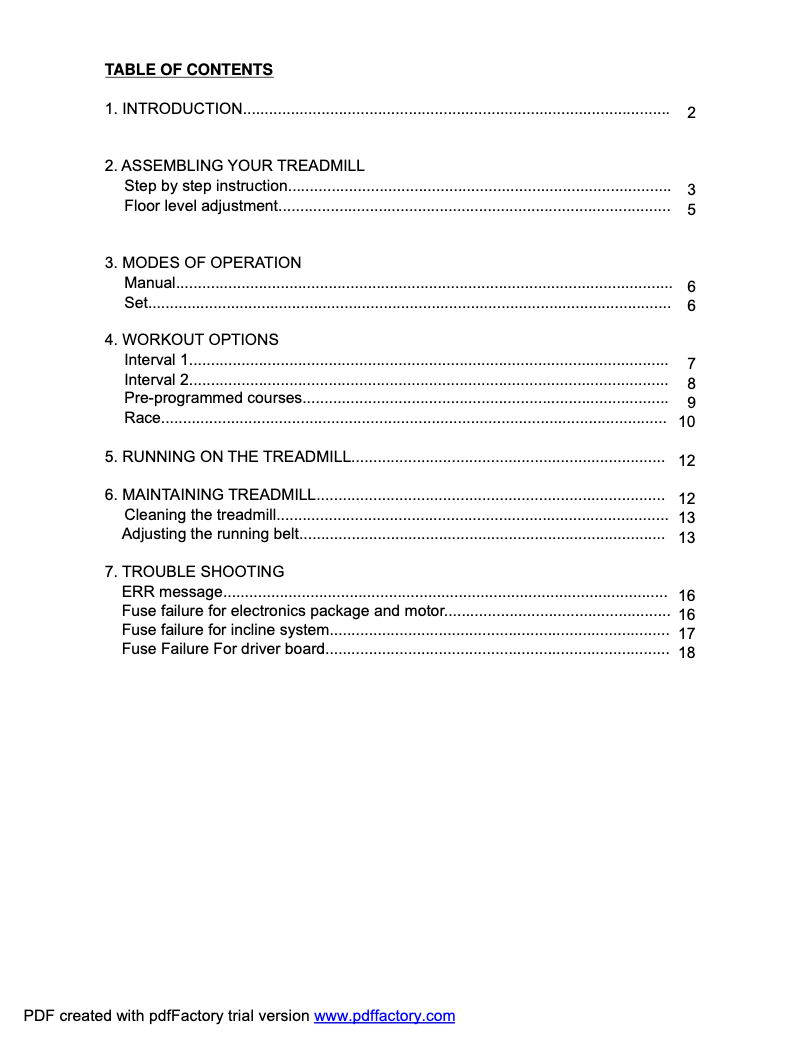 Image de la première page du manuel de l'appareil 6005