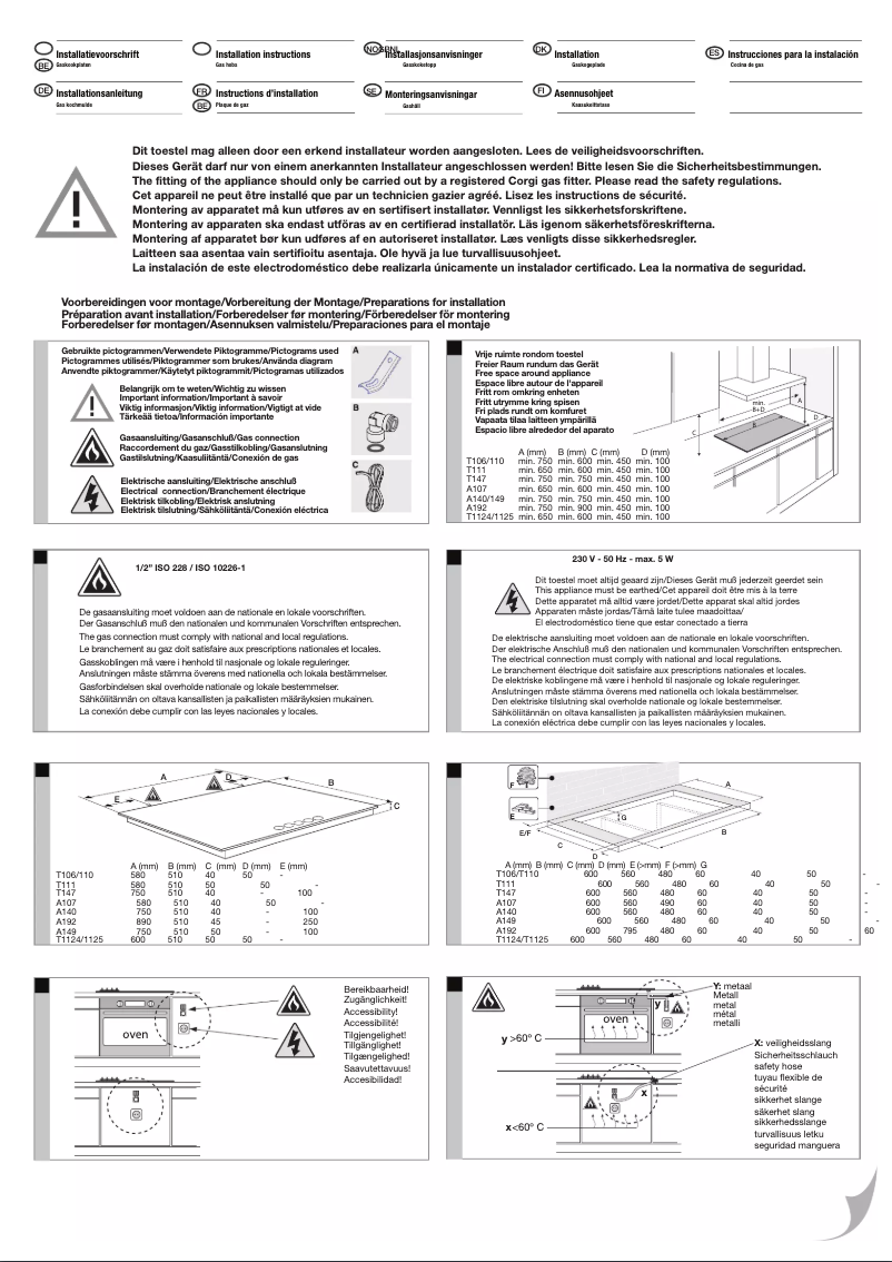 Page 1 de la notice Manuel utilisateur Etna T147
