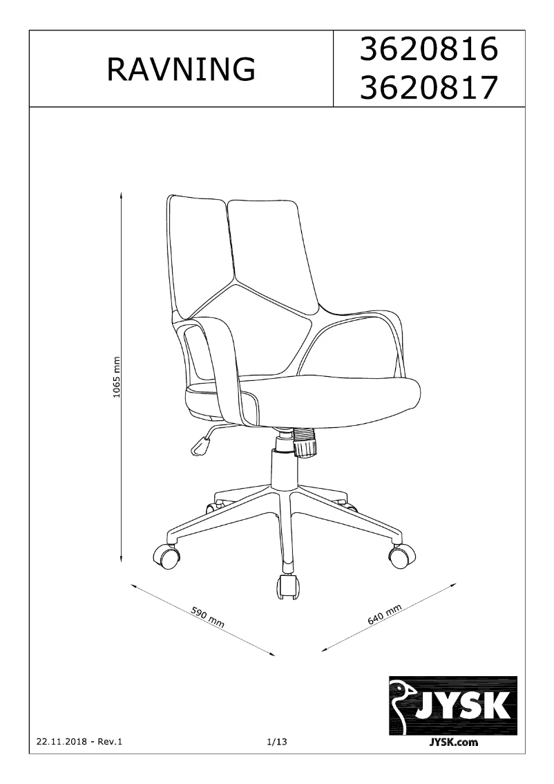 Image de la première page du manuel de l'appareil Ravning