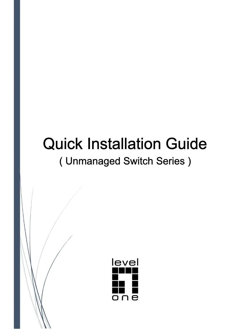 Página 1 del manual Manual de usuario LevelOne GEP-2421W150