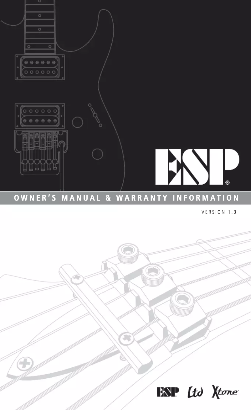 Page 1 de la notice Manuel utilisateur ESP F-155DX